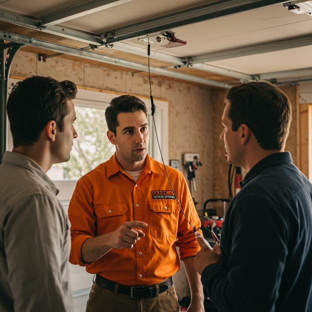 Emergency garage door cable repair in tallahassee